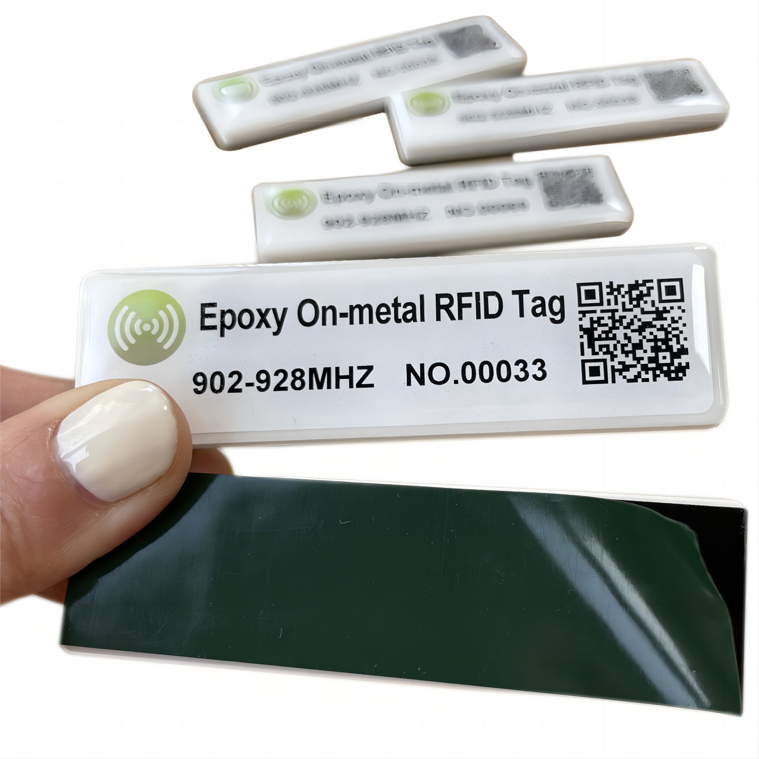 Epoxy RFID op metalen label