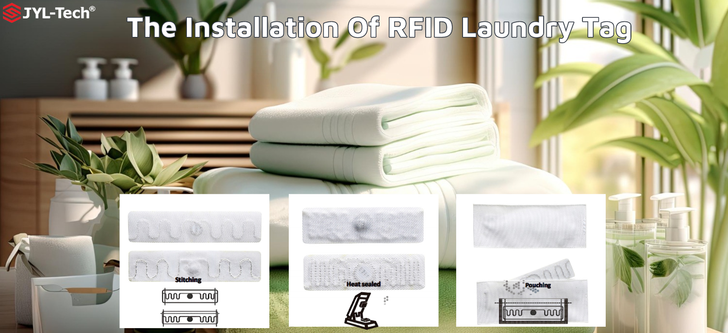 De installatie van een RFID-wastag